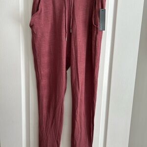 Stylish Women’s Joggers in Deep Red